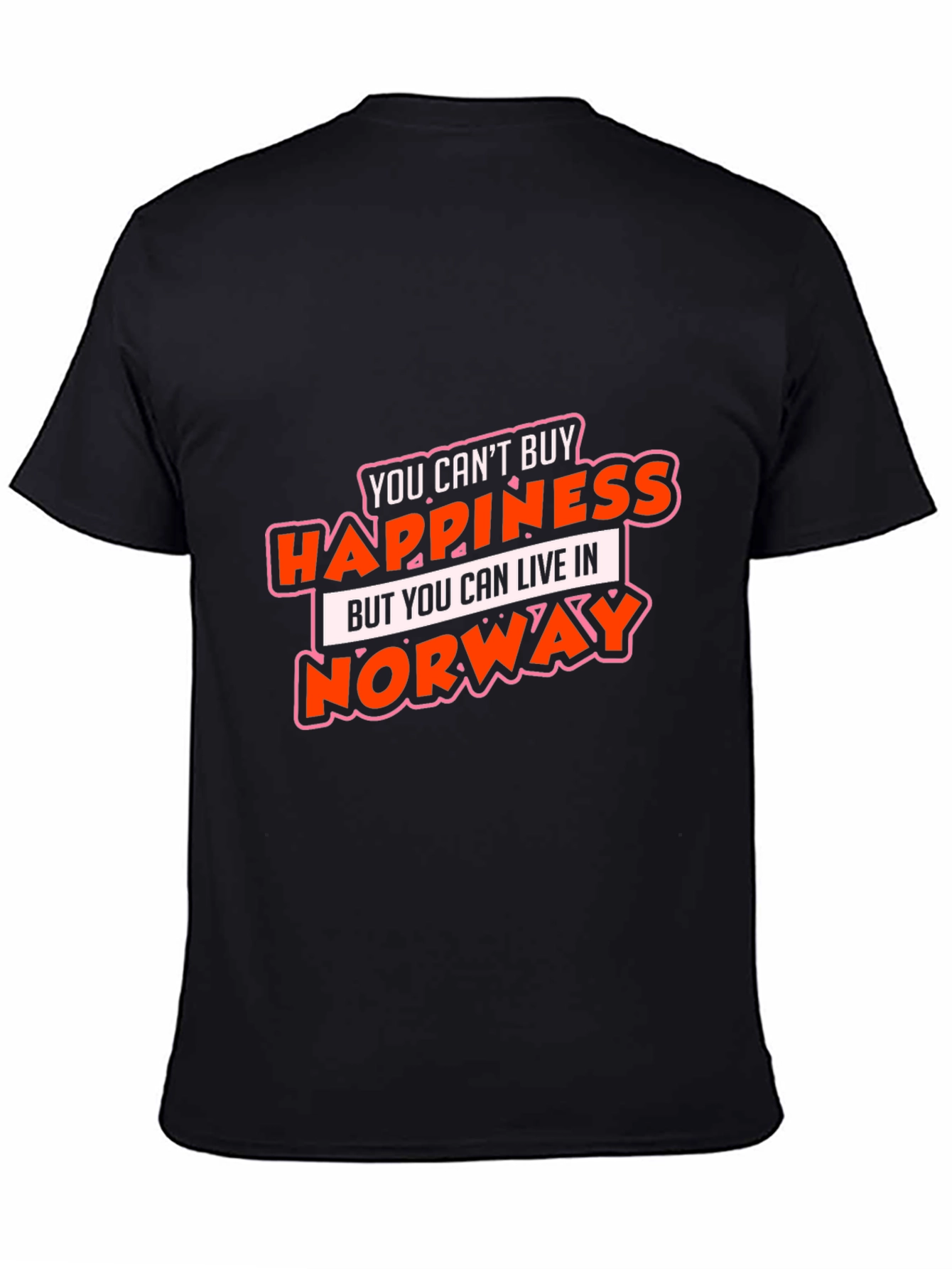 Happiness Norway Graphic T-Shirt