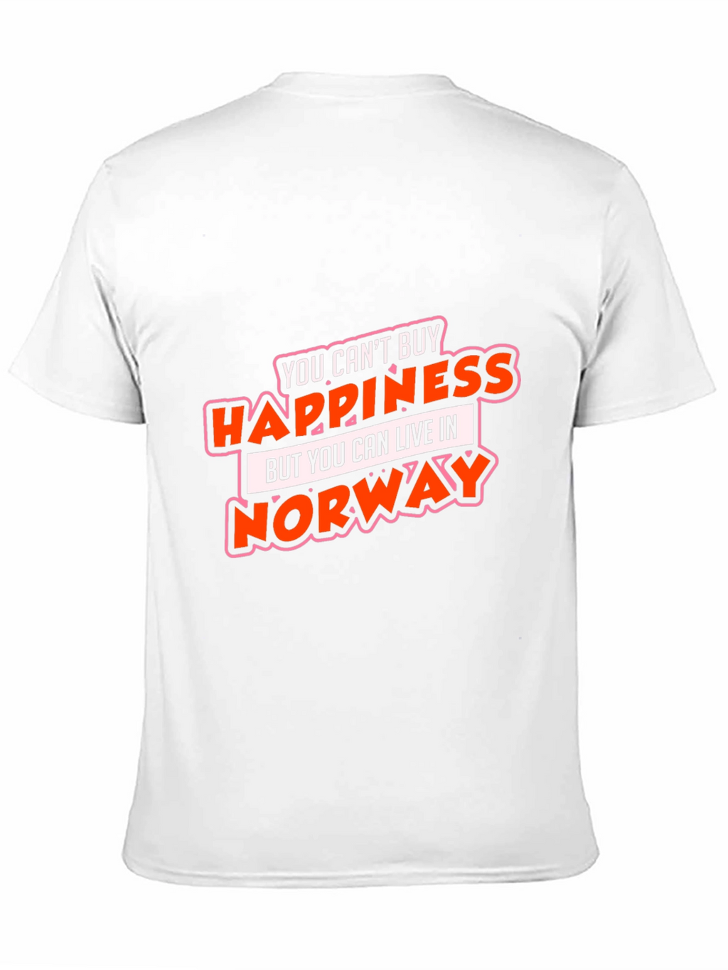 Happiness Norway Graphic T-Shirt