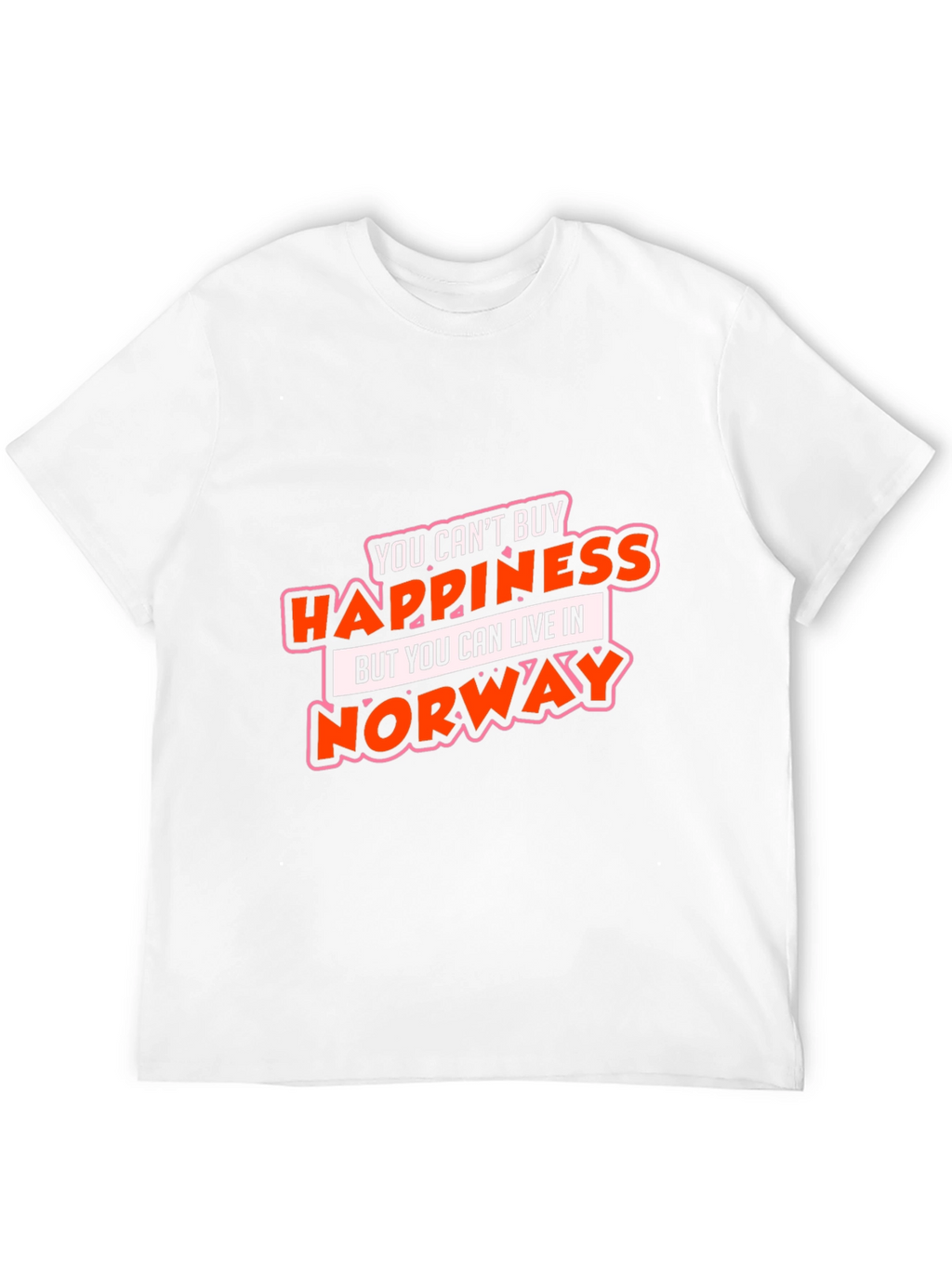 Happiness Norway Graphic T-Shirt