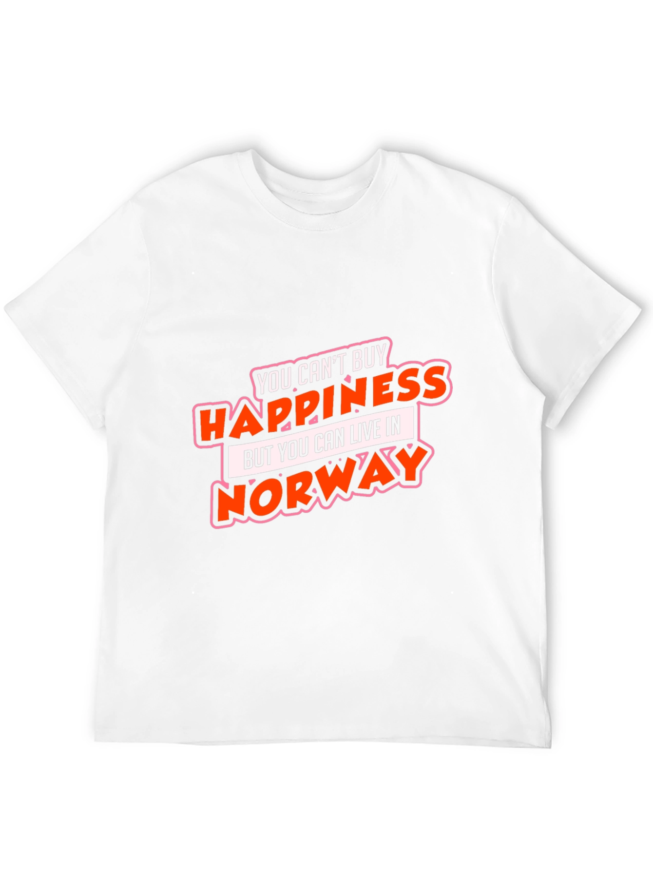 Happiness Norway Graphic T-Shirt