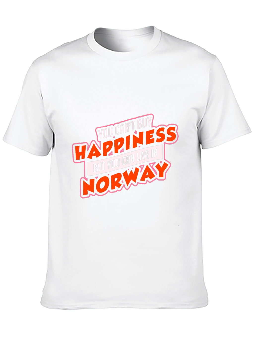Happiness Norway Graphic T-Shirt