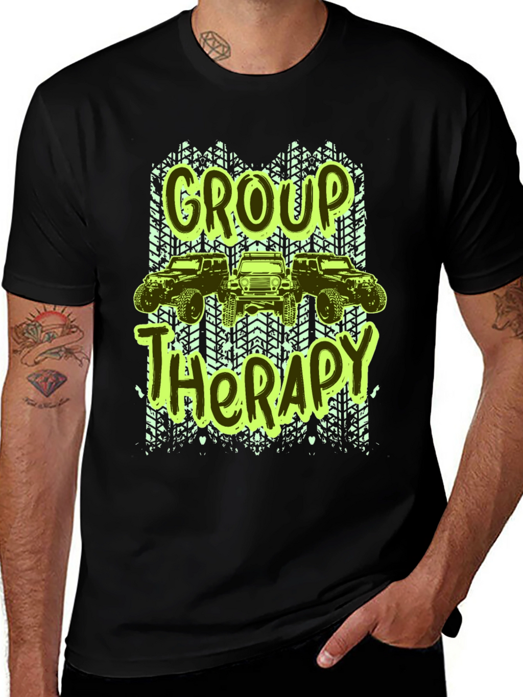 Group Therapy Jeep T-Shirt