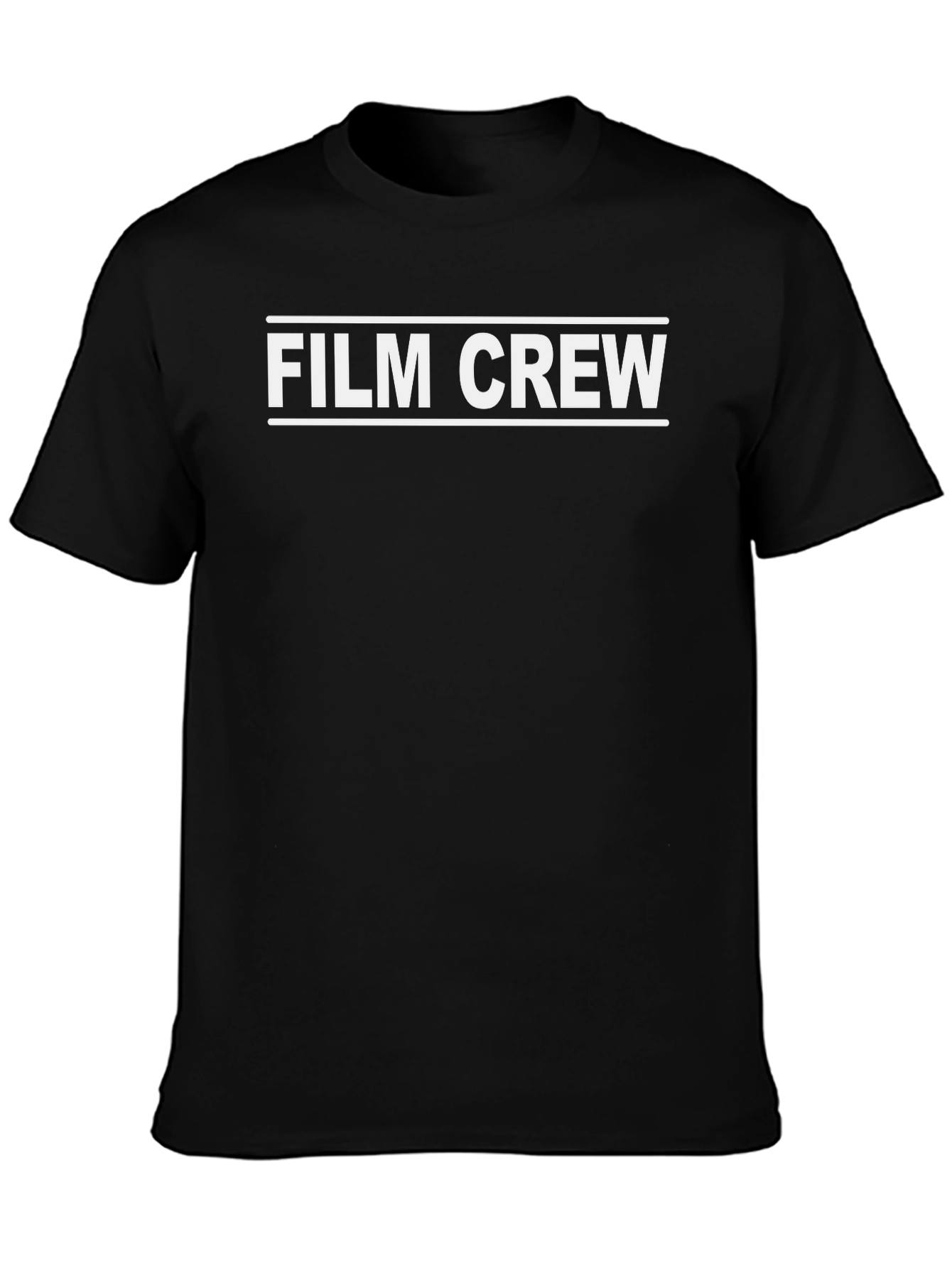 Film Crew Black T-Shirt