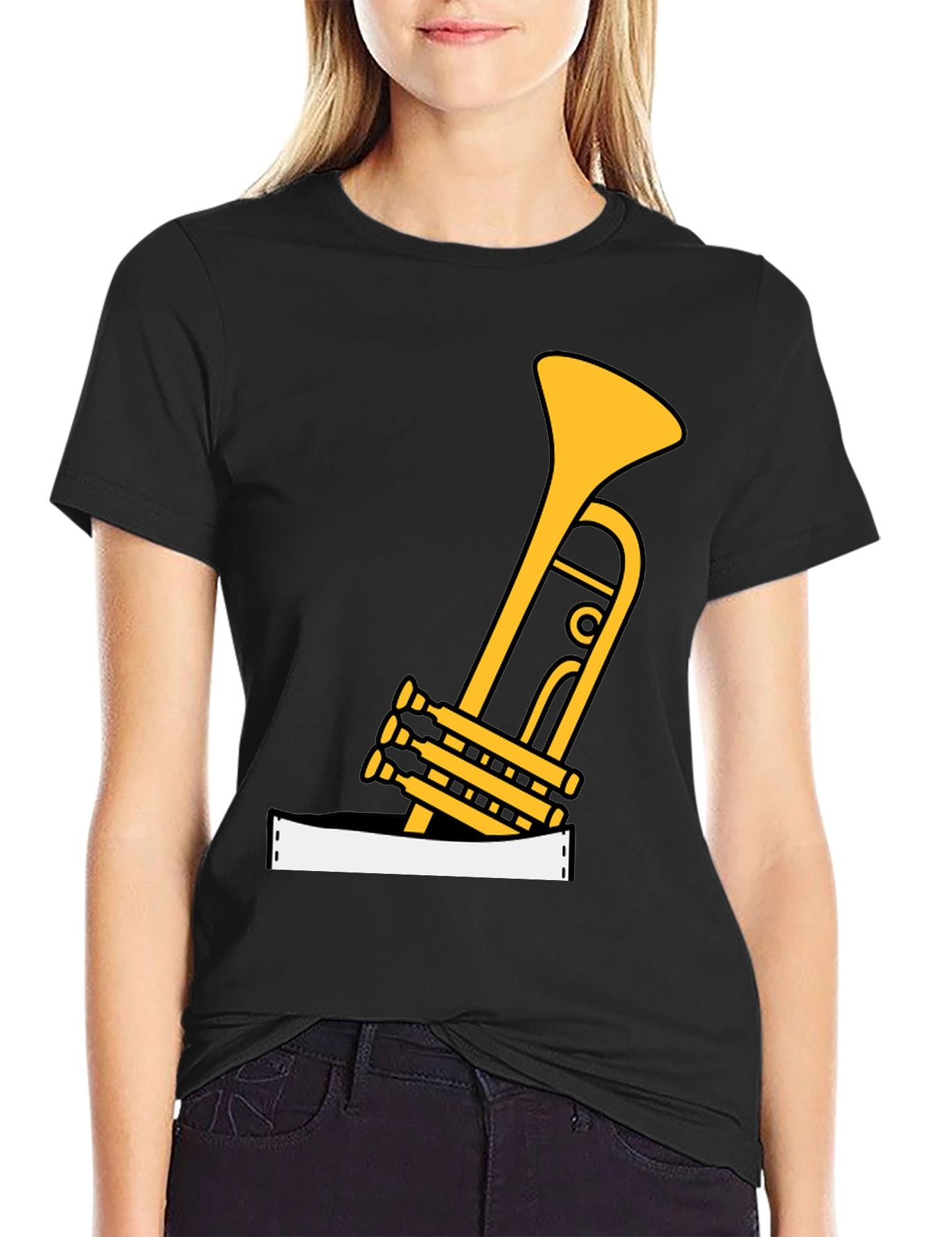 Musical Trumpet Graphic Tee