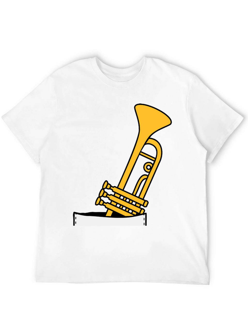 Musical Trumpet Graphic Tee