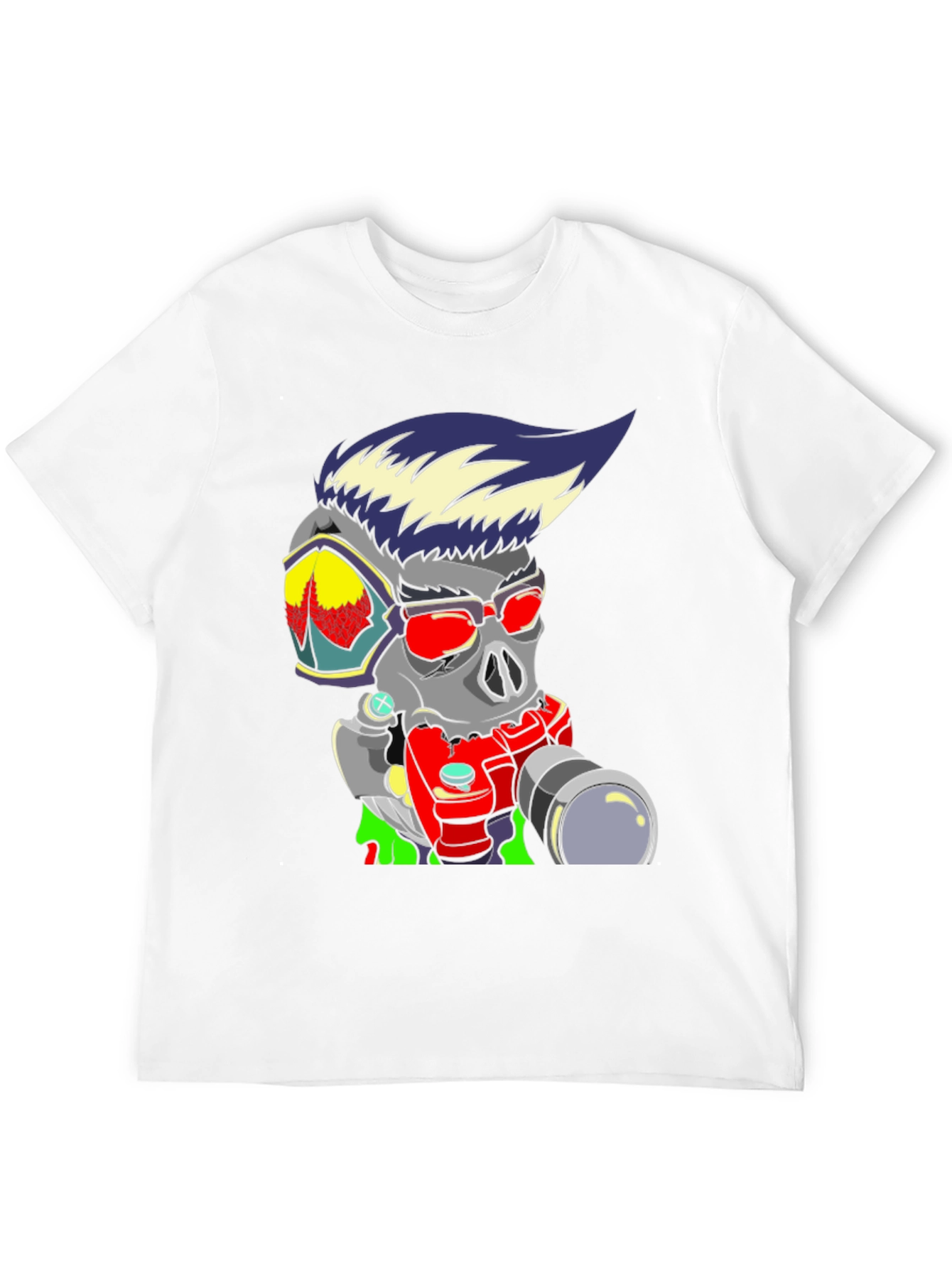Skull Photographer Graphic Tee - Cool & Edgy Design