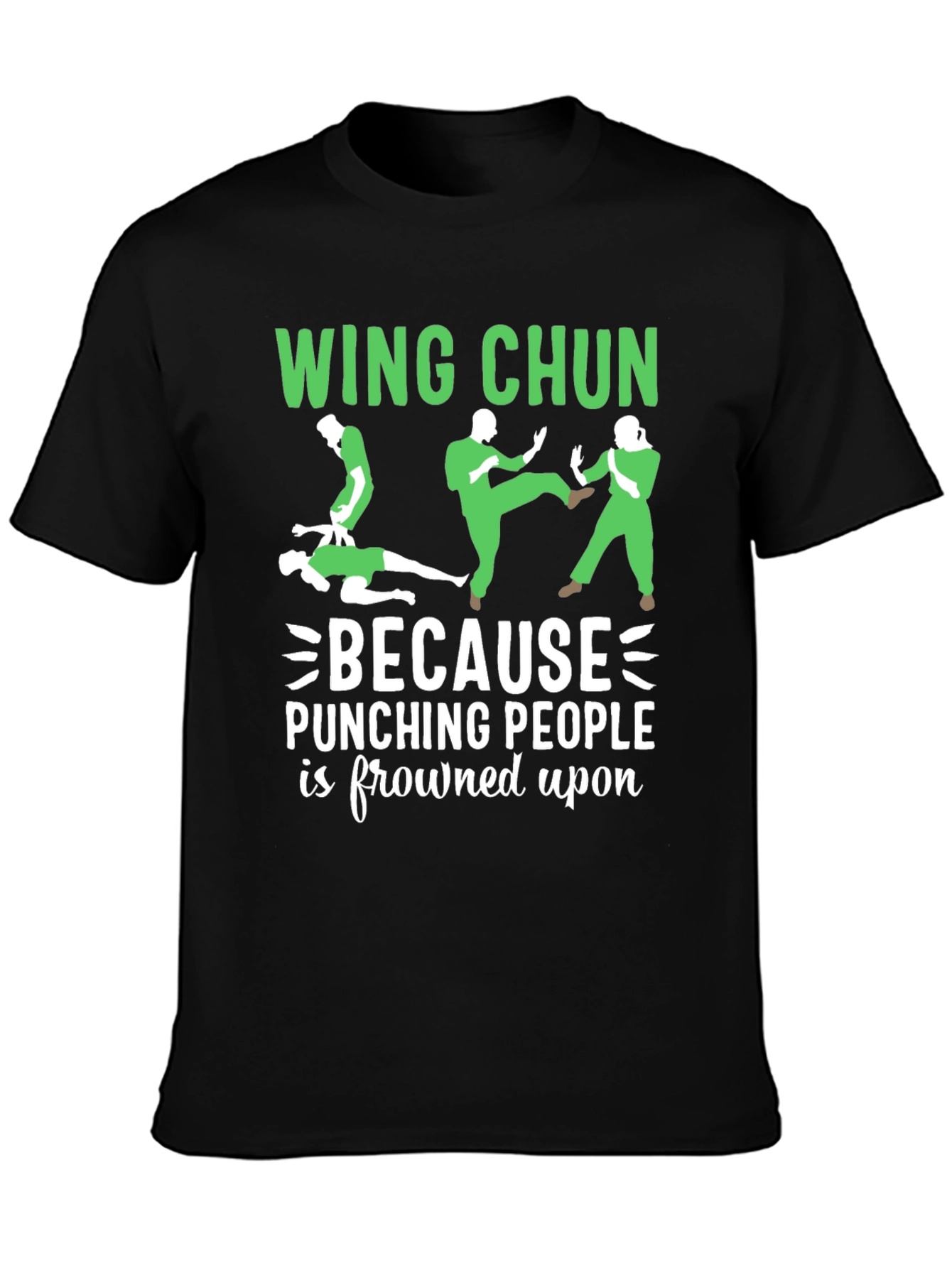 Wing Chun Martial Arts Graphic T-Shirt