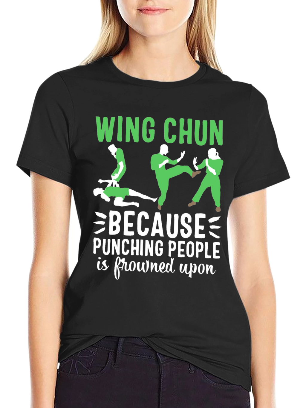 Wing Chun Martial Arts Graphic T-Shirt