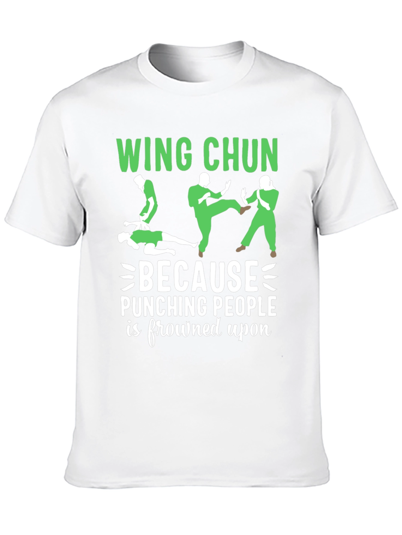 Wing Chun Martial Arts Graphic T-Shirt