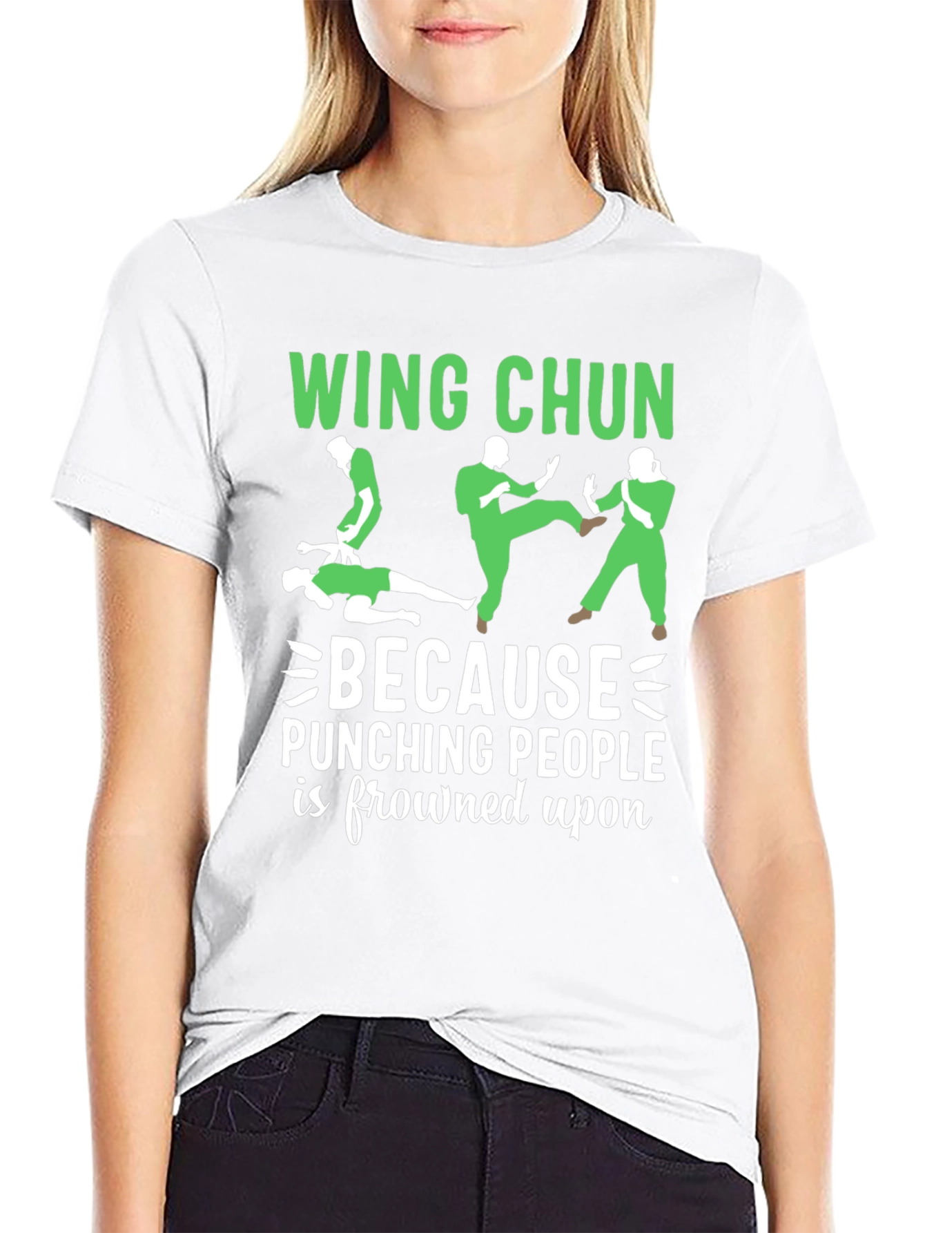 Wing Chun Martial Arts Graphic T-Shirt