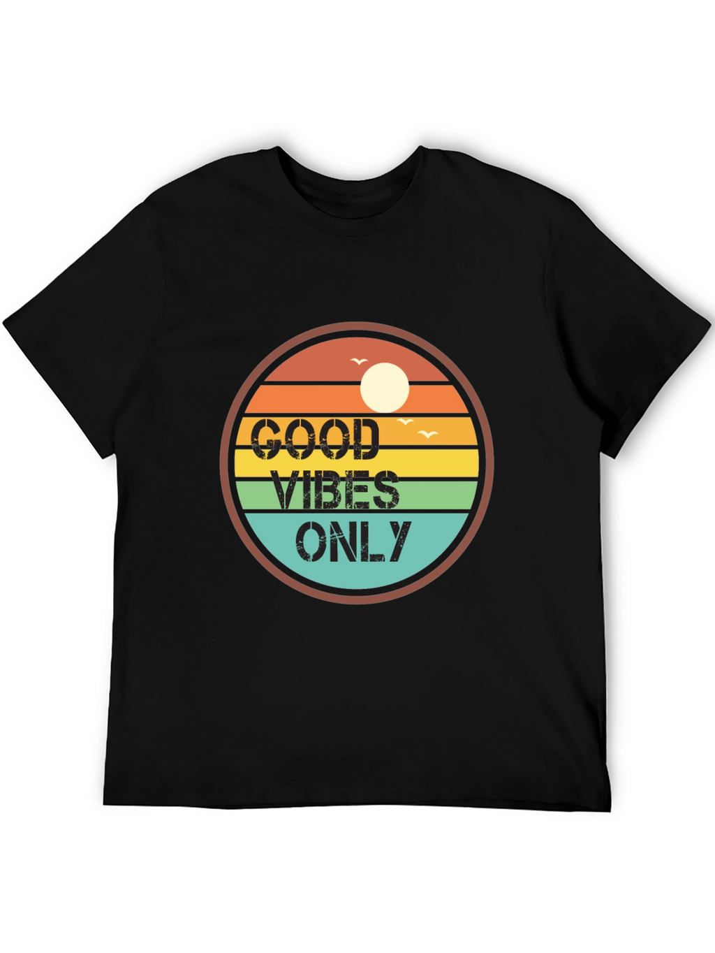 Good Vibes Only Retro T-Shirt