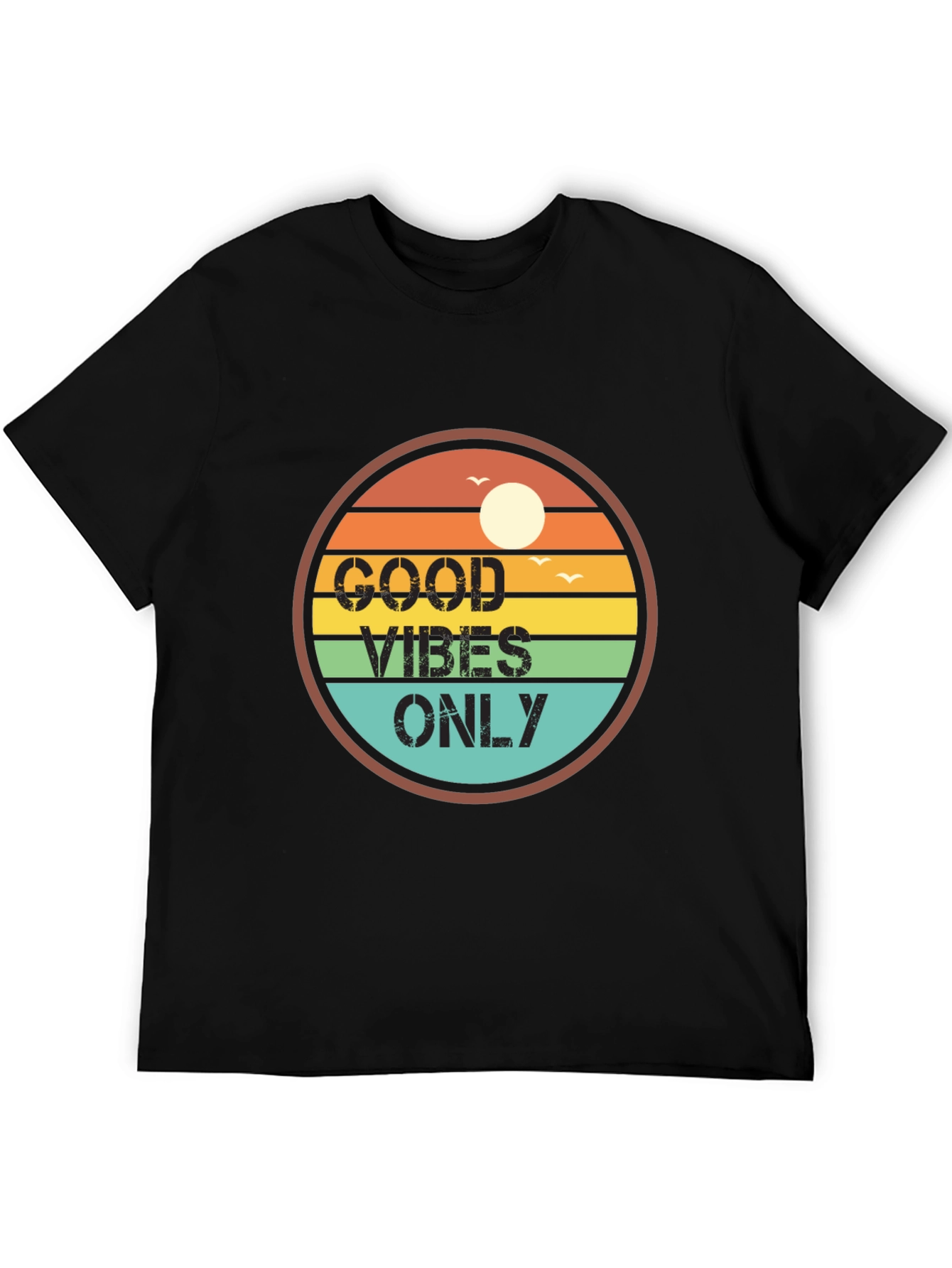 Good Vibes Only Retro T-Shirt