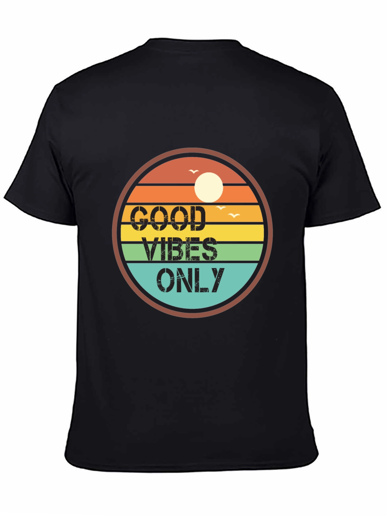 Good Vibes Only Retro T-Shirt