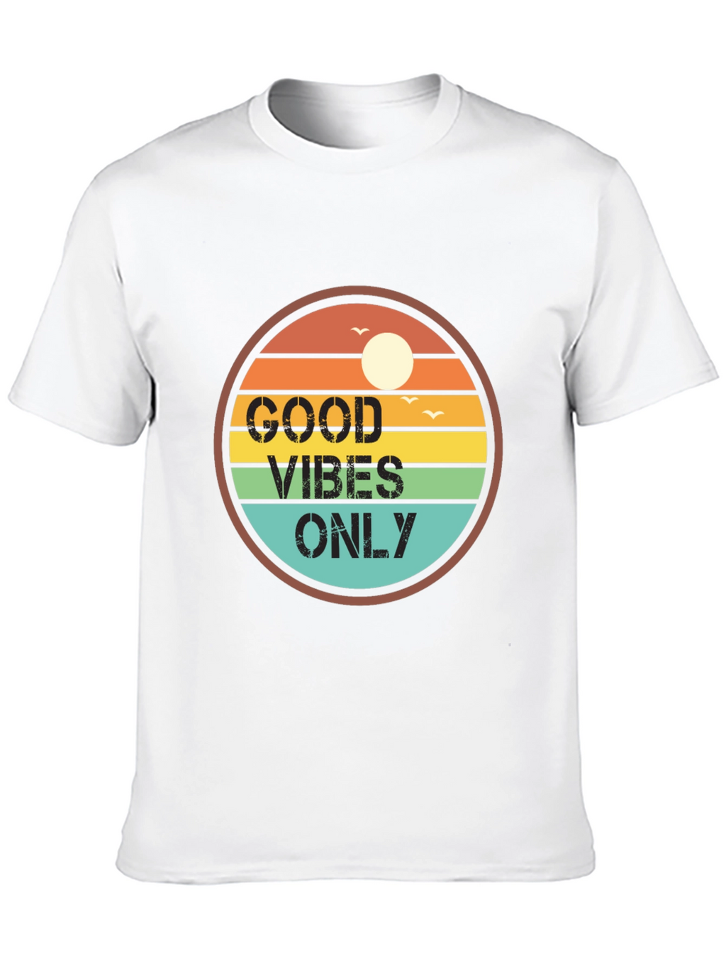 Good Vibes Only Retro T-Shirt