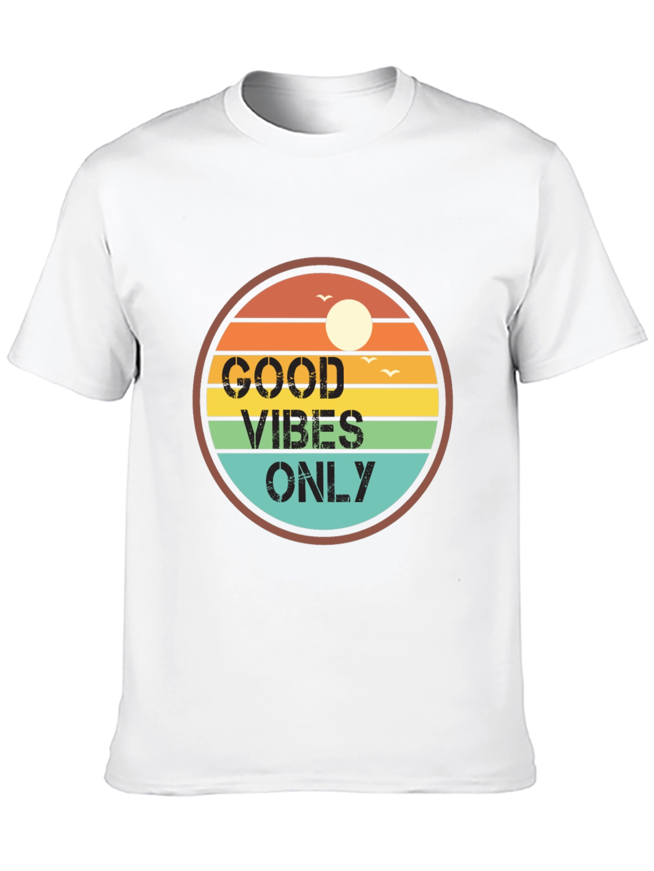 Good Vibes Only Retro T-Shirt