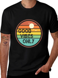 Good Vibes Only Retro T-Shirt