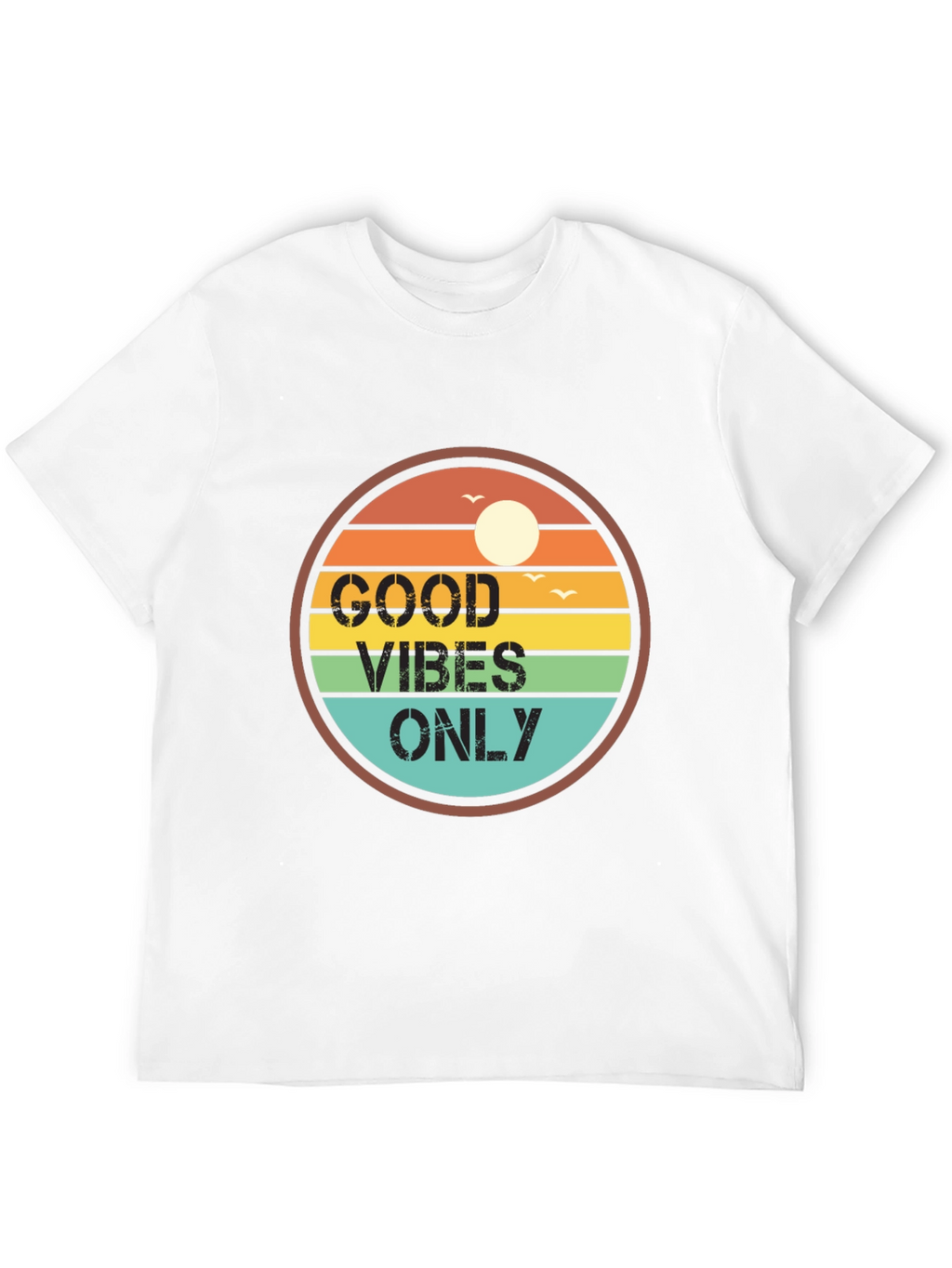 Good Vibes Only Retro T-Shirt