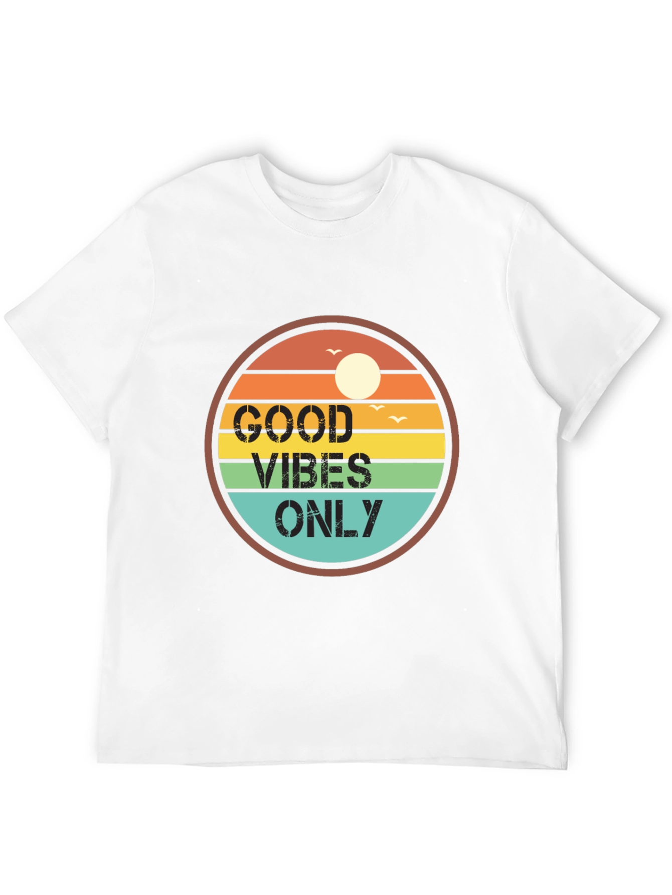 Good Vibes Only Retro T-Shirt