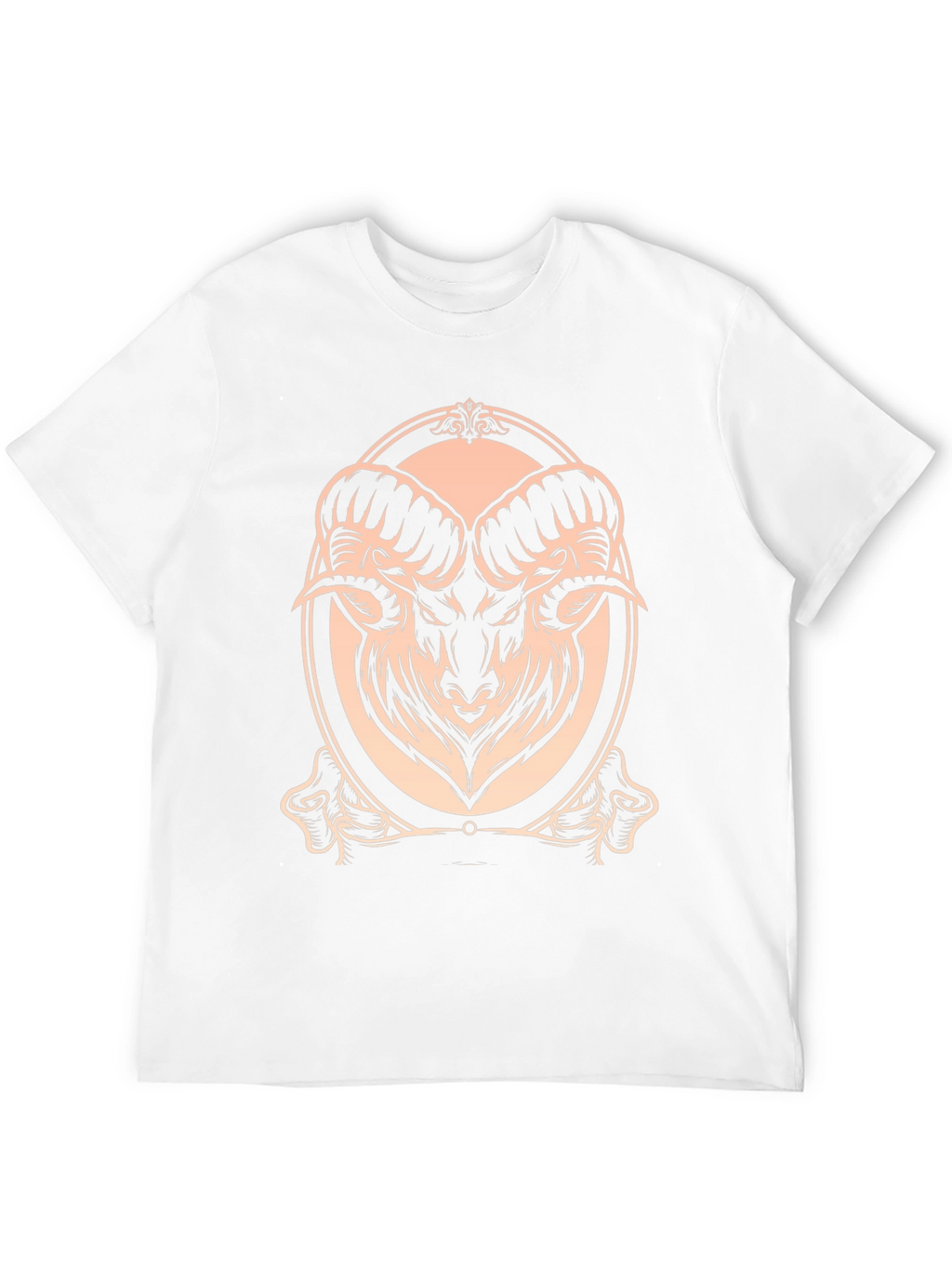 Ram Graphic Tee - Stylish Black Cotton T-Shirt