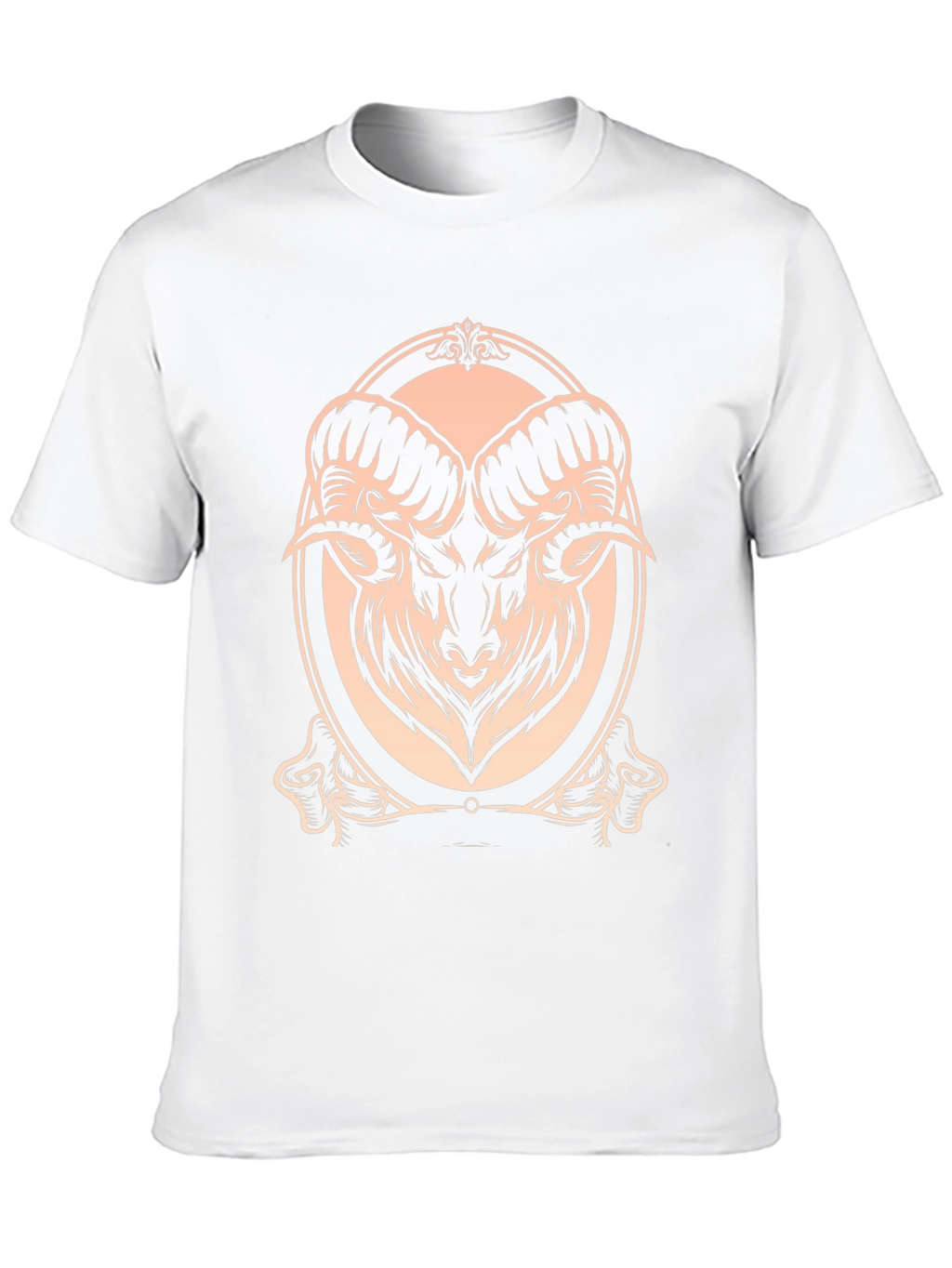 Ram Graphic Tee - Stylish Black Cotton T-Shirt
