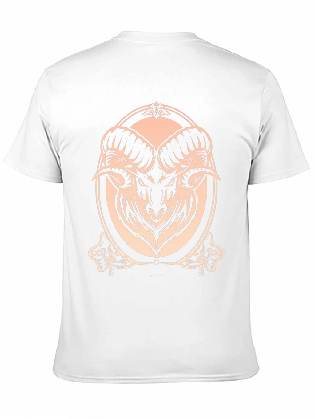 Ram Graphic Tee - Stylish Black Cotton T-Shirt