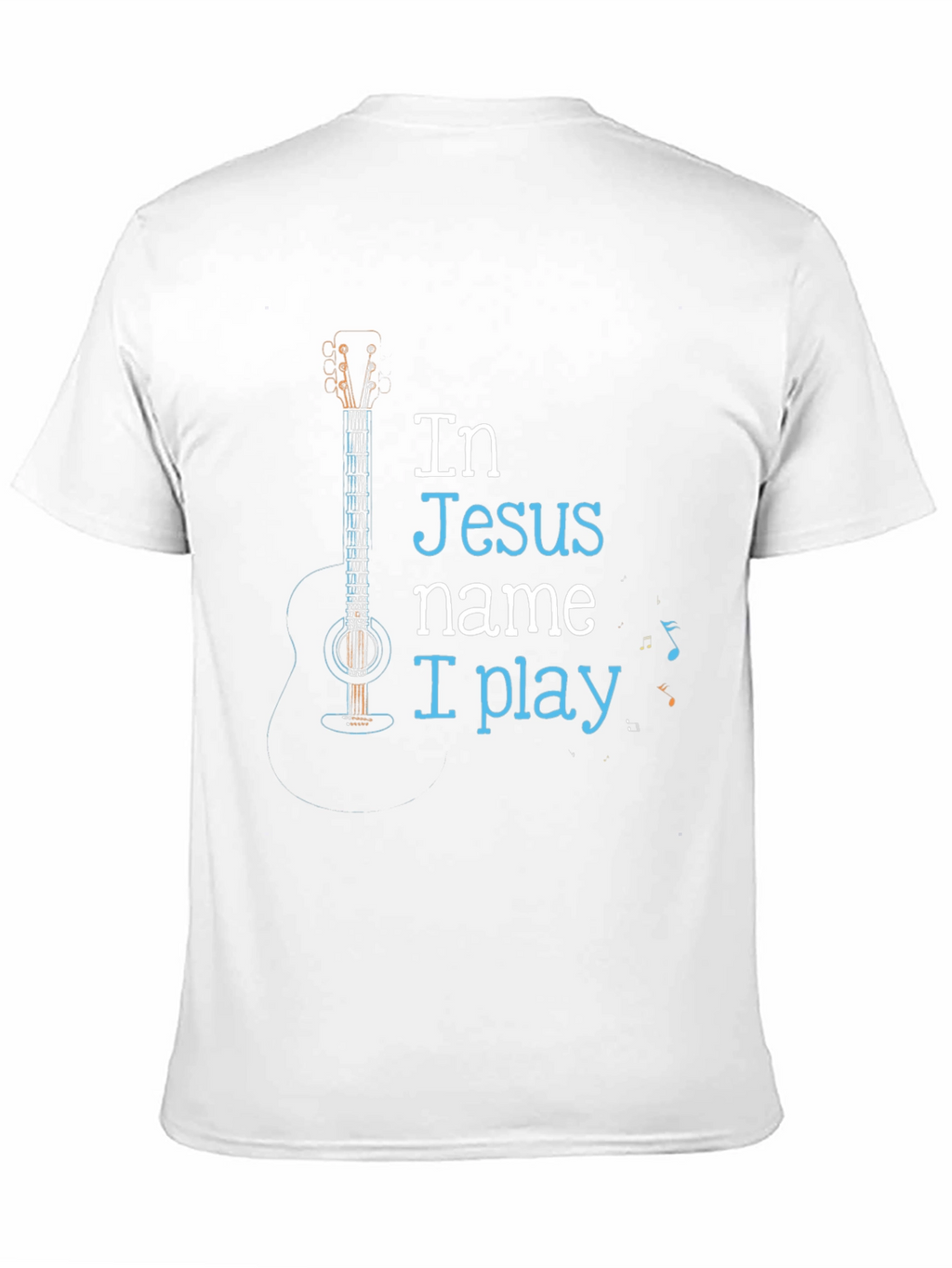 In Jesus Name I Play Black T-Shirt