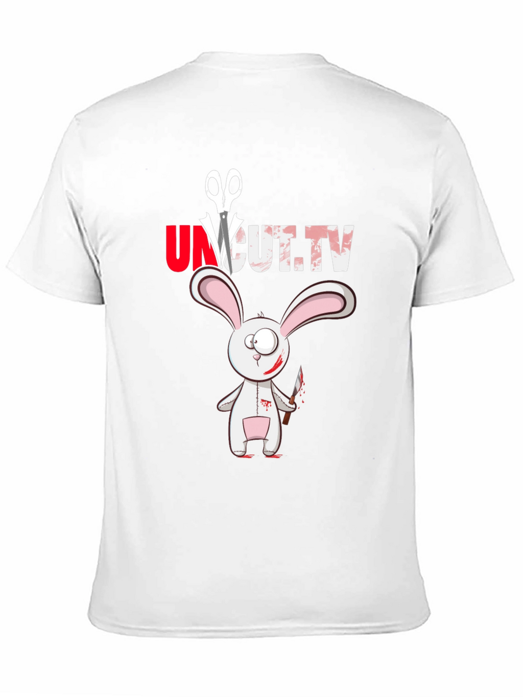 Uncut TV Creepy Bunny T-Shirt