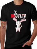 Uncut TV Creepy Bunny T-Shirt