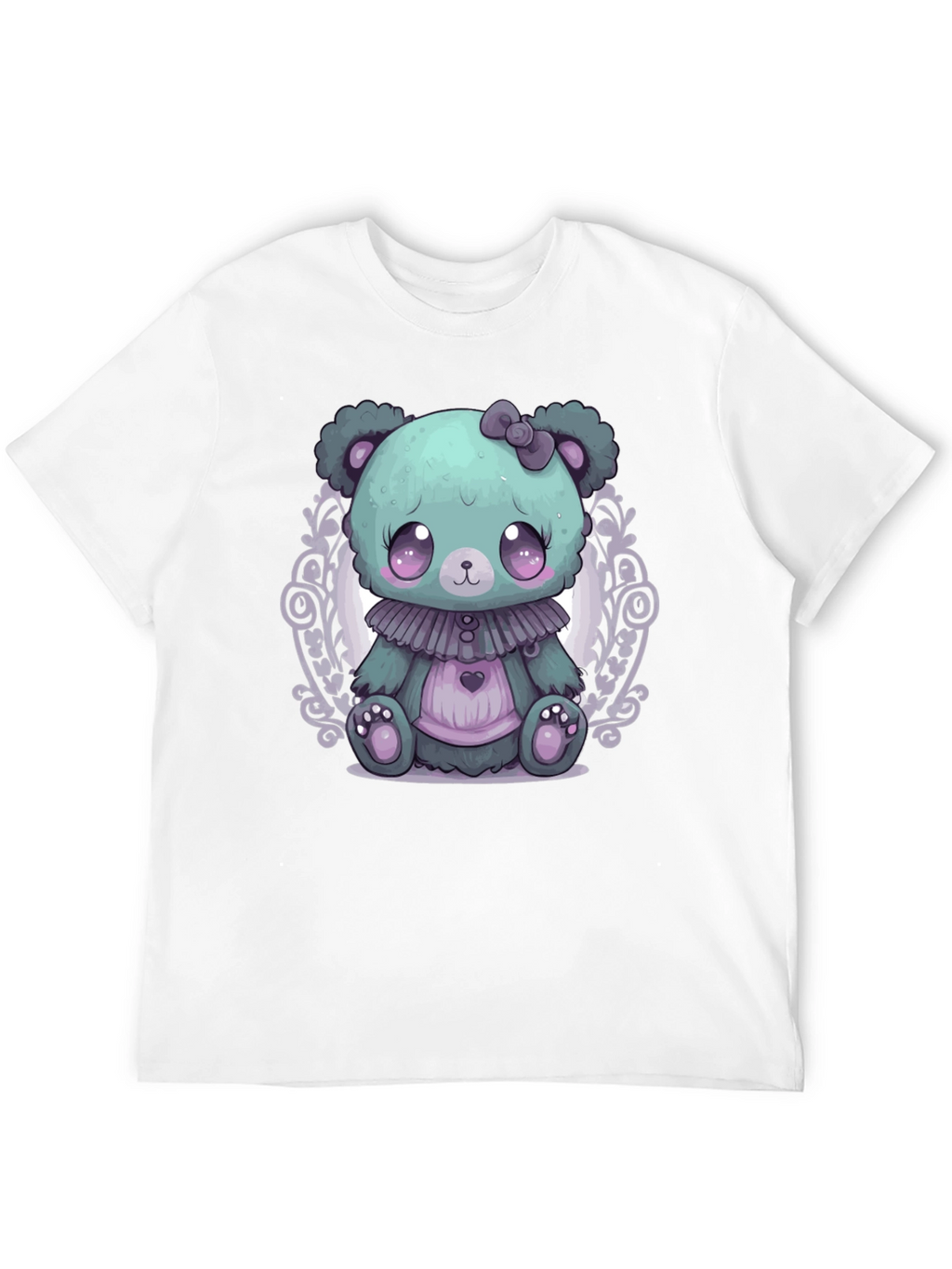 Cute Kawaii Pastel Goth Teddy Bear T-Shirt