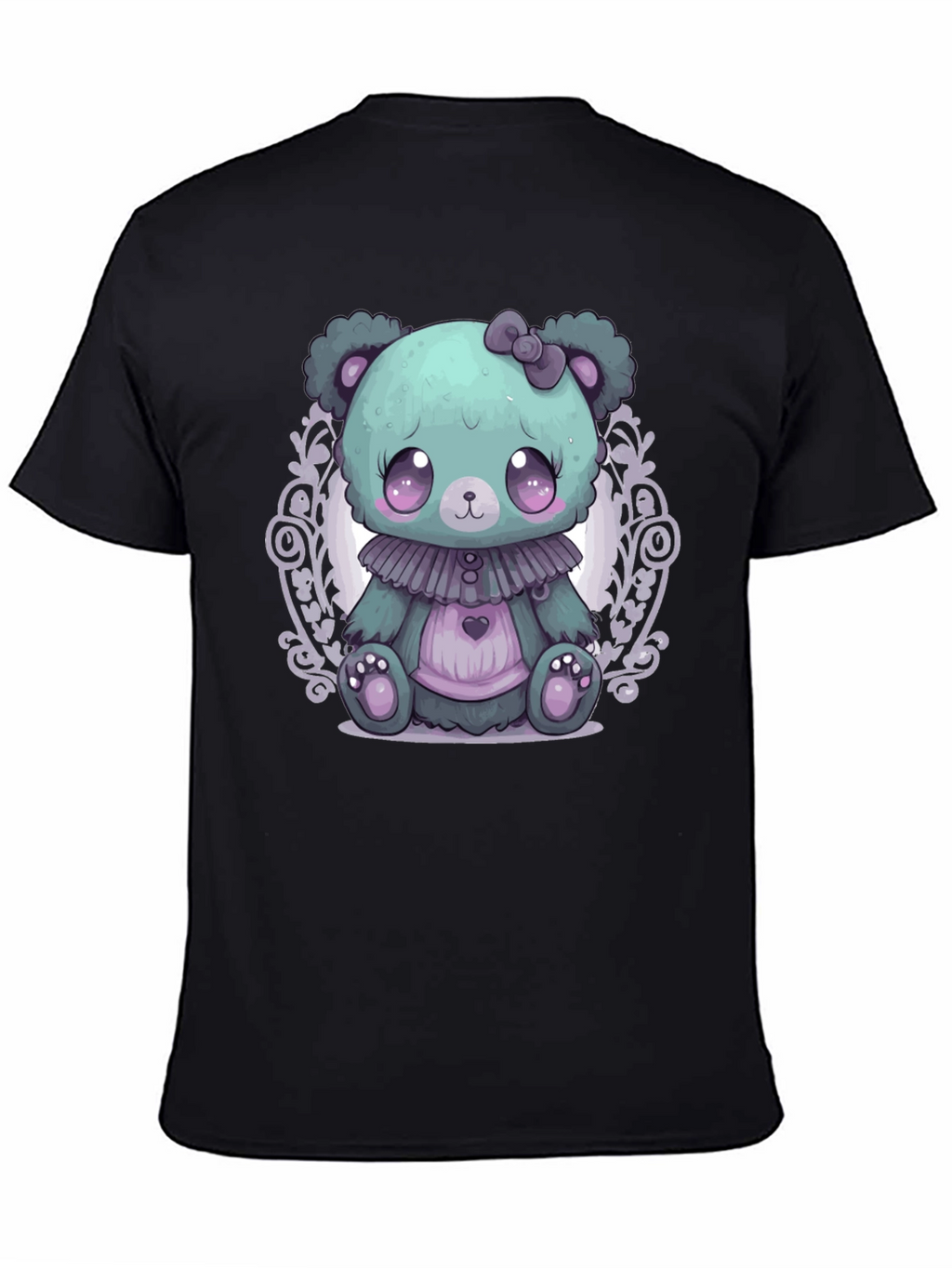 Cute Kawaii Pastel Goth Teddy Bear T-Shirt