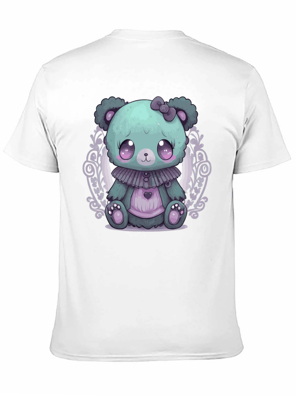 Cute Kawaii Pastel Goth Teddy Bear T-Shirt
