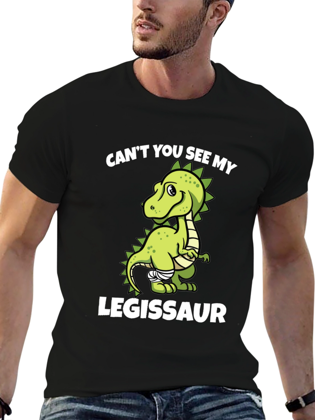 Legissaur T-Shirt - Funny Dinosaur Tee