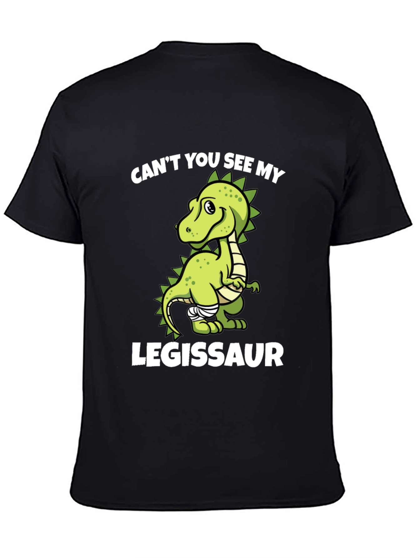 Legissaur T-Shirt - Funny Dinosaur Tee