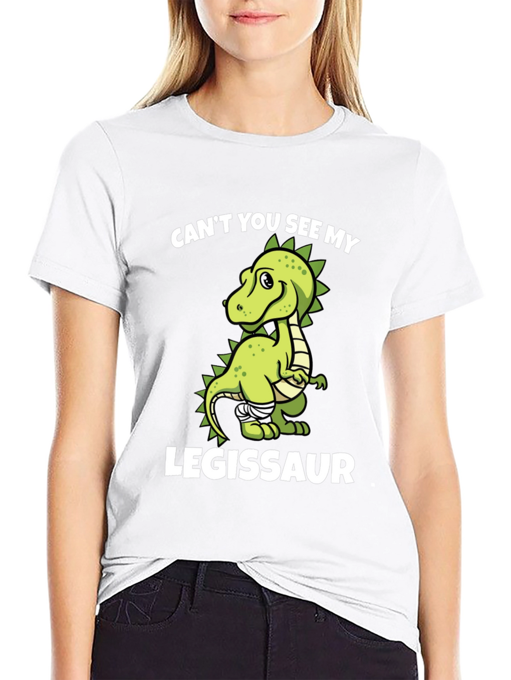 Legissaur T-Shirt - Funny Dinosaur Tee