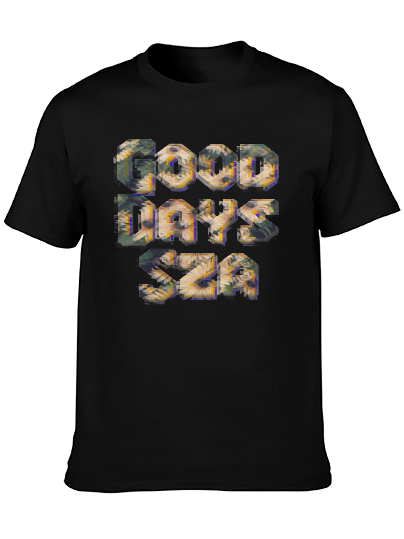 Good Days SZA Black Graphic Tee