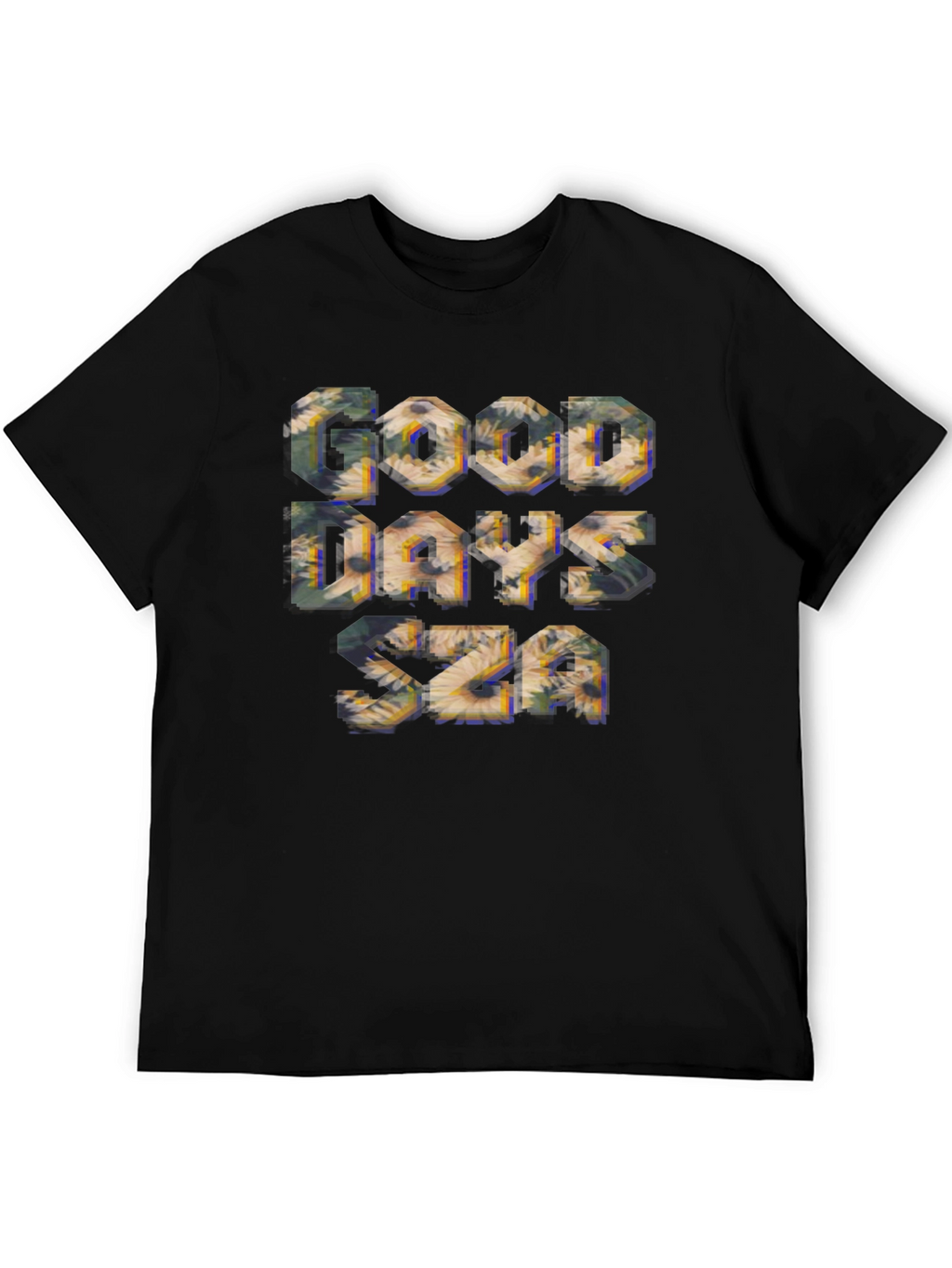 Good Days SZA Black Graphic Tee