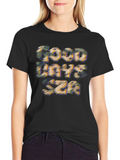 Good Days SZA Black Graphic Tee