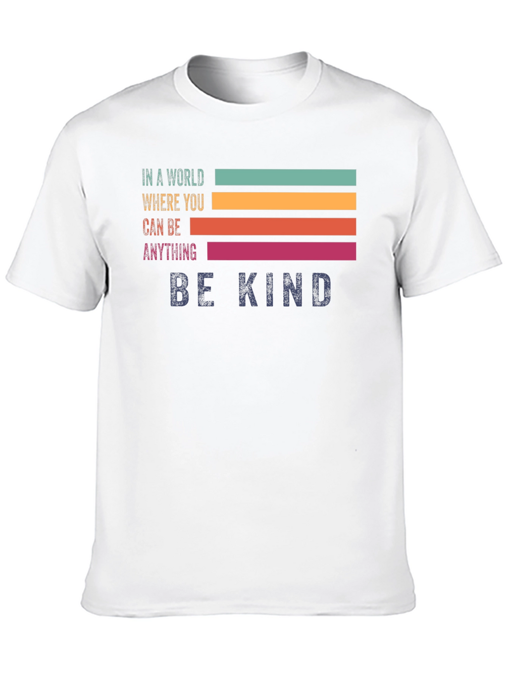 Be Kind Graphic T-Shirt - Retro Style