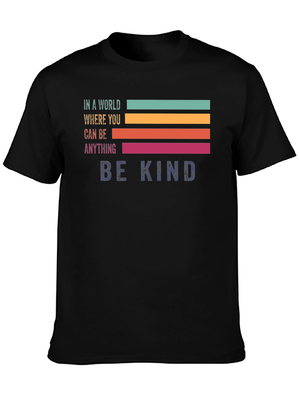 Be Kind Graphic T-Shirt - Retro Style