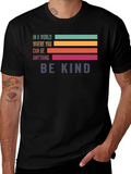 Be Kind Graphic T-Shirt - Retro Style