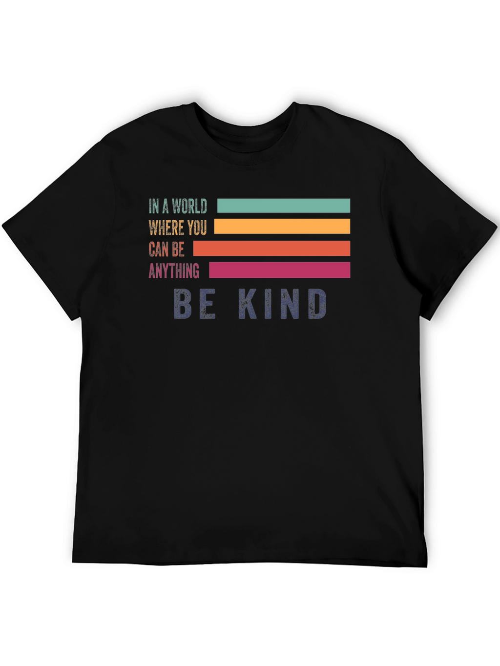 Be Kind Graphic T-Shirt - Retro Style