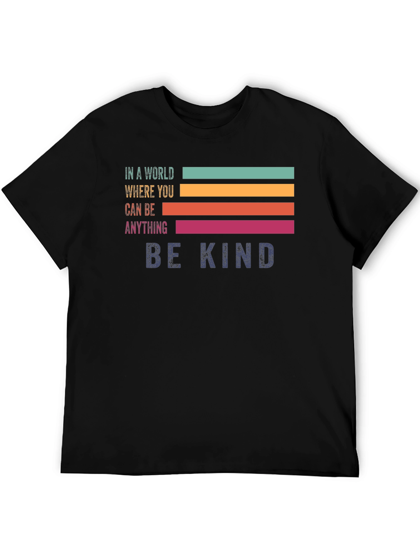 Be Kind Graphic T-Shirt - Retro Style