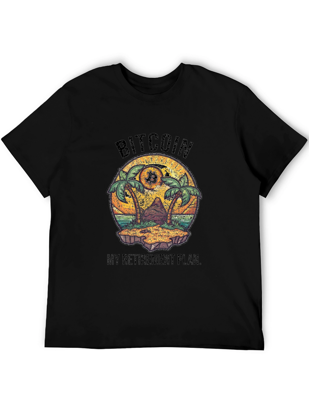 Bitcoin Retirement Plan Graphic Tee