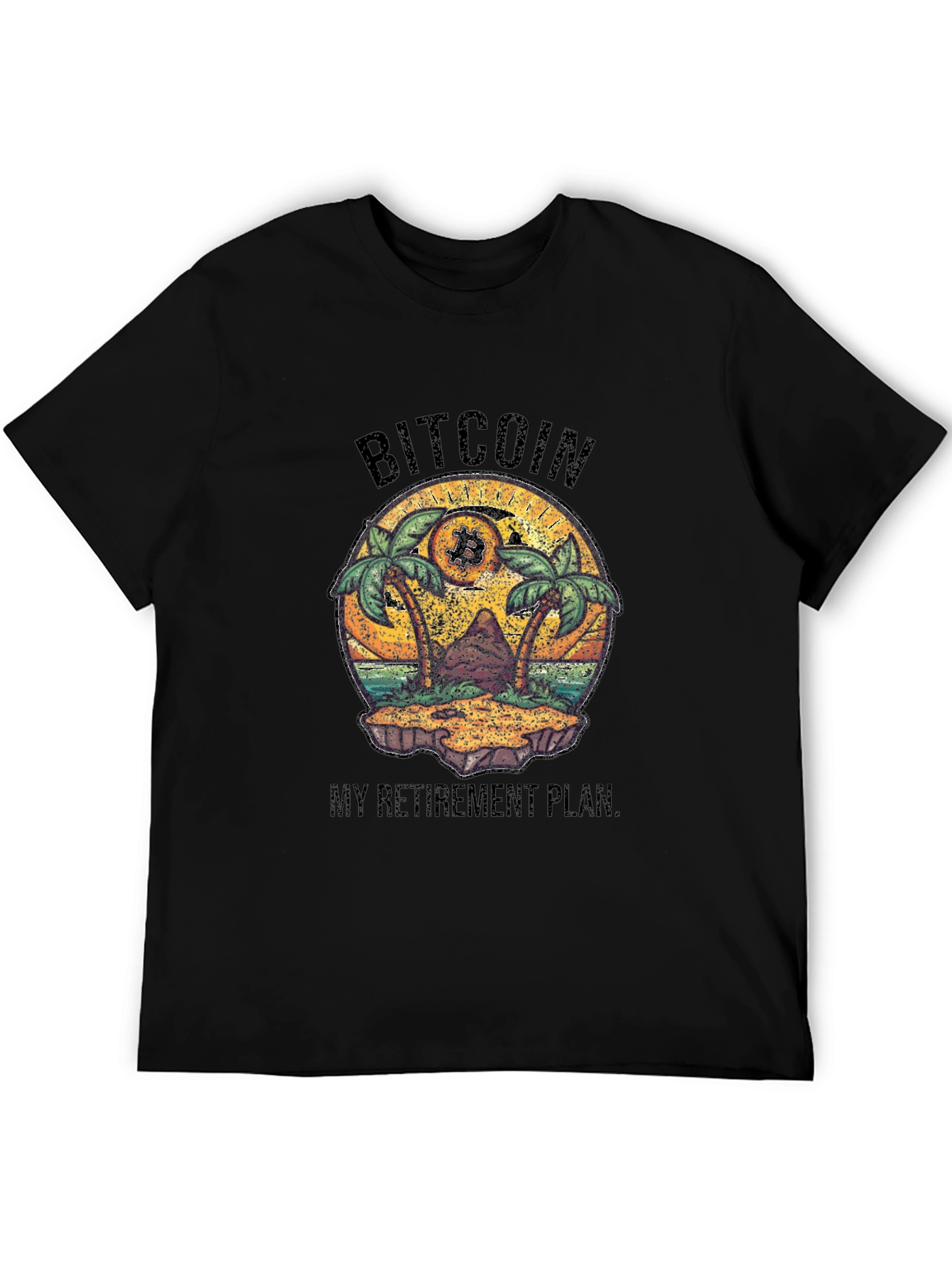 Bitcoin Retirement Plan Graphic Tee