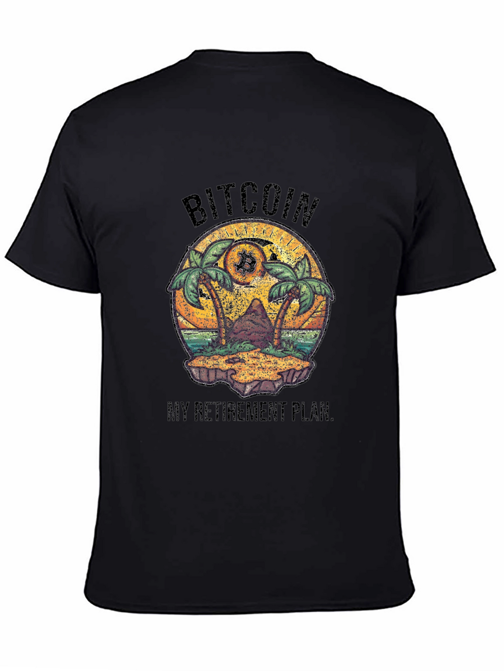 Bitcoin Retirement Plan Graphic Tee