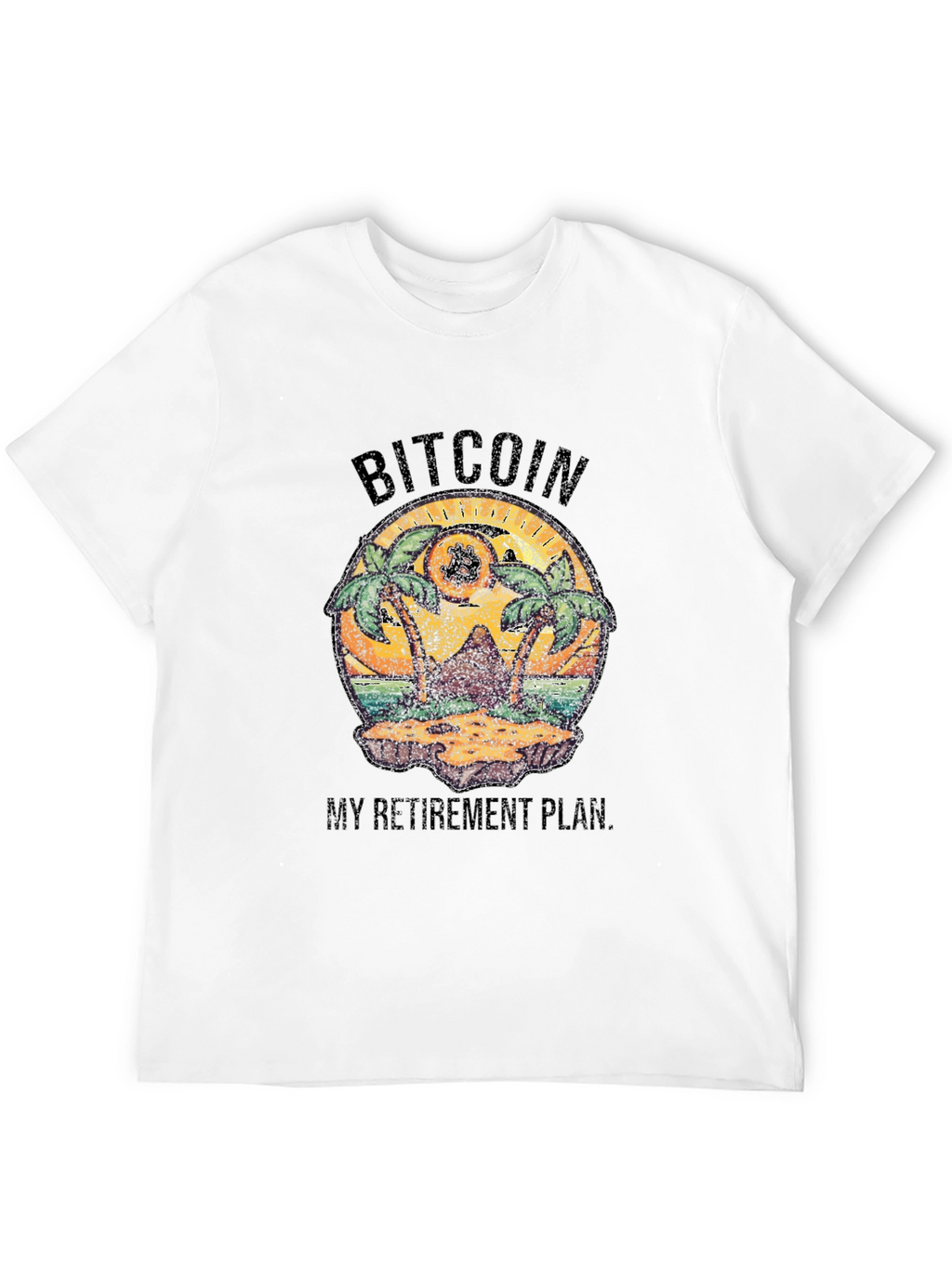 Bitcoin Retirement Plan Graphic Tee