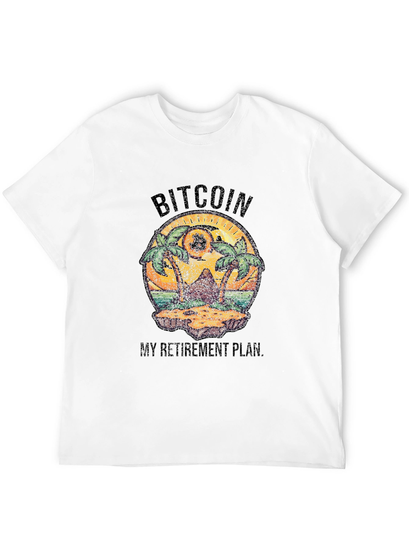 Bitcoin Retirement Plan Graphic Tee