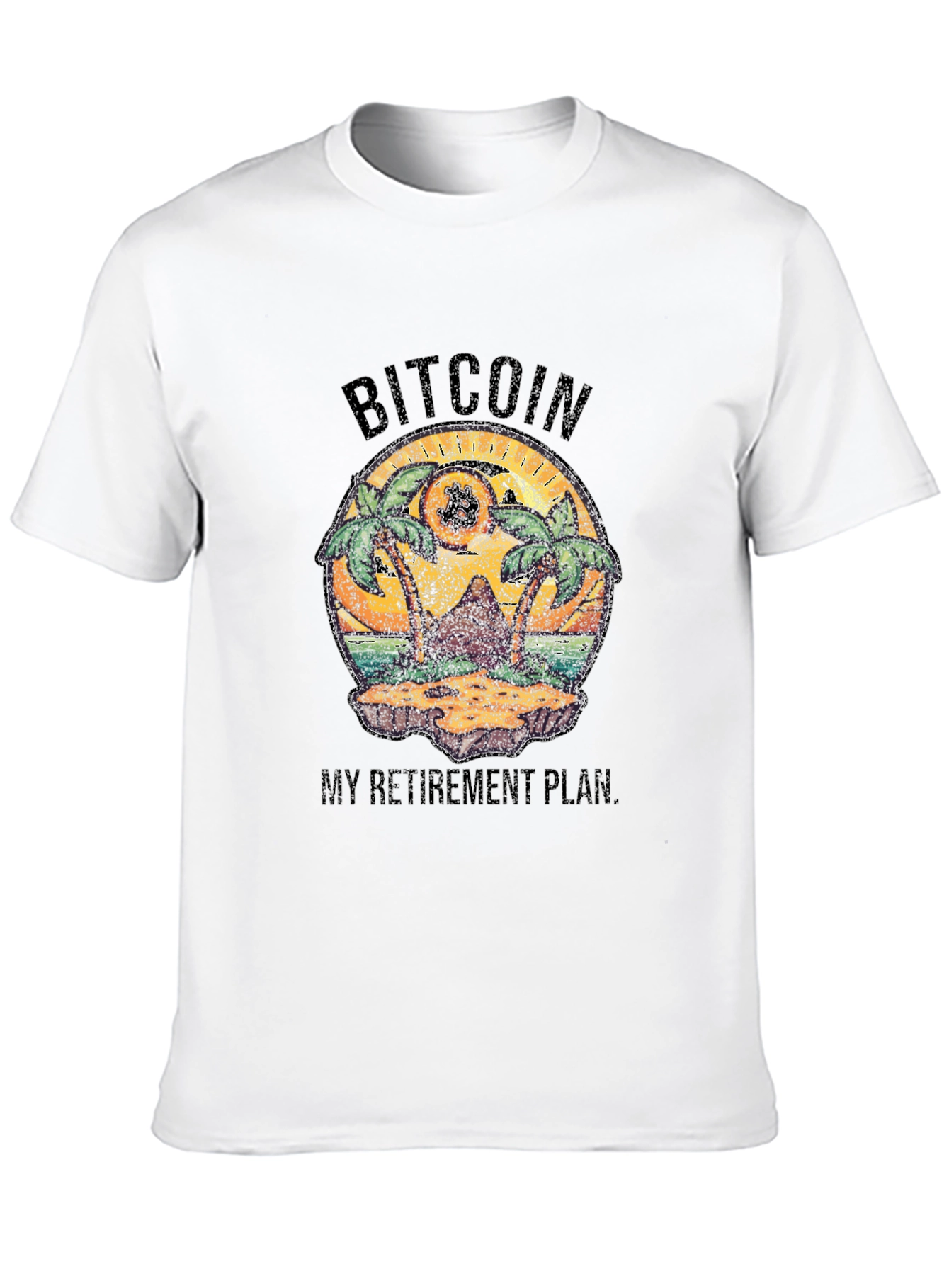 Bitcoin Retirement Plan Graphic Tee