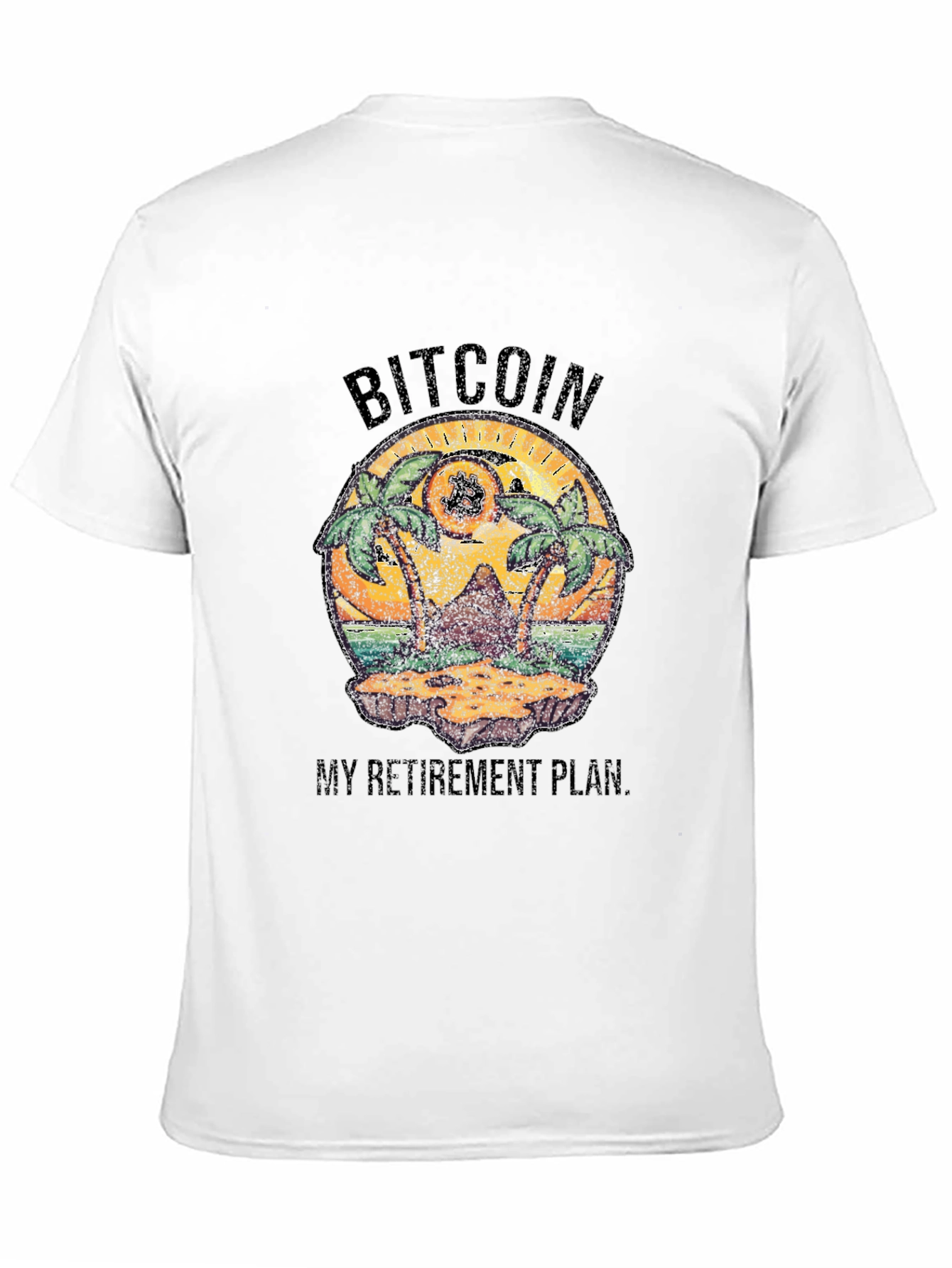 Bitcoin Retirement Plan Graphic Tee