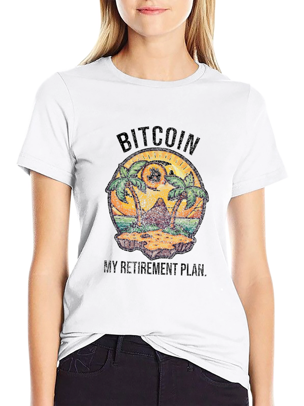 Bitcoin Retirement Plan Graphic Tee